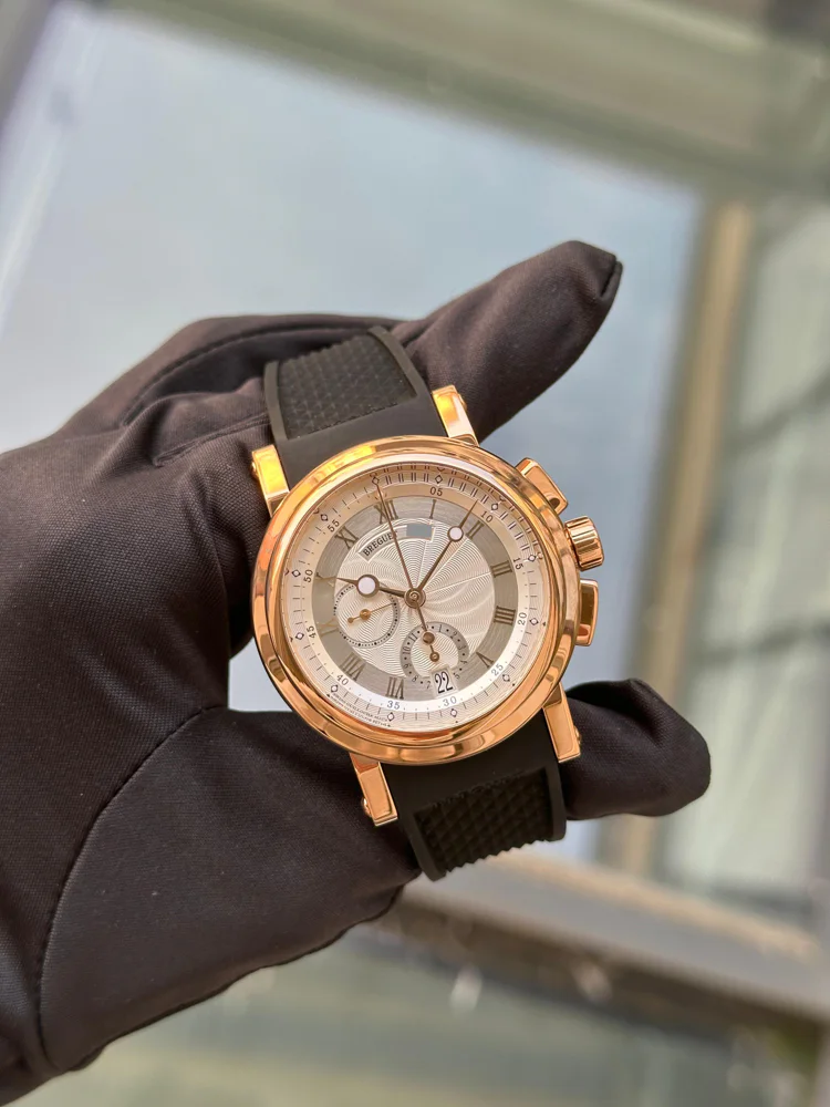 Breguet Marine Chronograph RG Box and Papers 2019